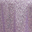 Sequin 72"x72" Table Overlay Square Tablecloth Lavender Lilac - Sparkly Table Cover - Linen Luxes
