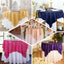 Sequin 72"x72" Table Overlay Square Tablecloth Lavender Lilac - Sparkly Table Cover - Linen Luxes
