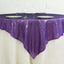 Sequin 72"x72" Table Overlay Square Tablecloth Purple - Sparkly Table Cover - Linen Luxes