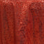 Sequin 72"x72" Table Overlay Square Tablecloth Red - Sparkly Table Cover - Linen Luxes