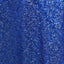 Sequin 72"x72" Table Overlay Square Tablecloth Royal Blue - Sparkly Table Cover - Linen Luxes
