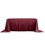 Sequin 90"x132" Rectangle Tablecloth Burgundy - Seamless Sparkly Table Cover - Linen Luxes