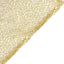 Sequin 90"x132" Rectangle Tablecloth Champagne - Seamless Sparkly Table Cover - Linen Luxes