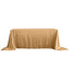 Sequin 90"x132" Rectangle Tablecloth Gold - Seamless Sparkly Design for Luxe Occasions - Linen Luxes