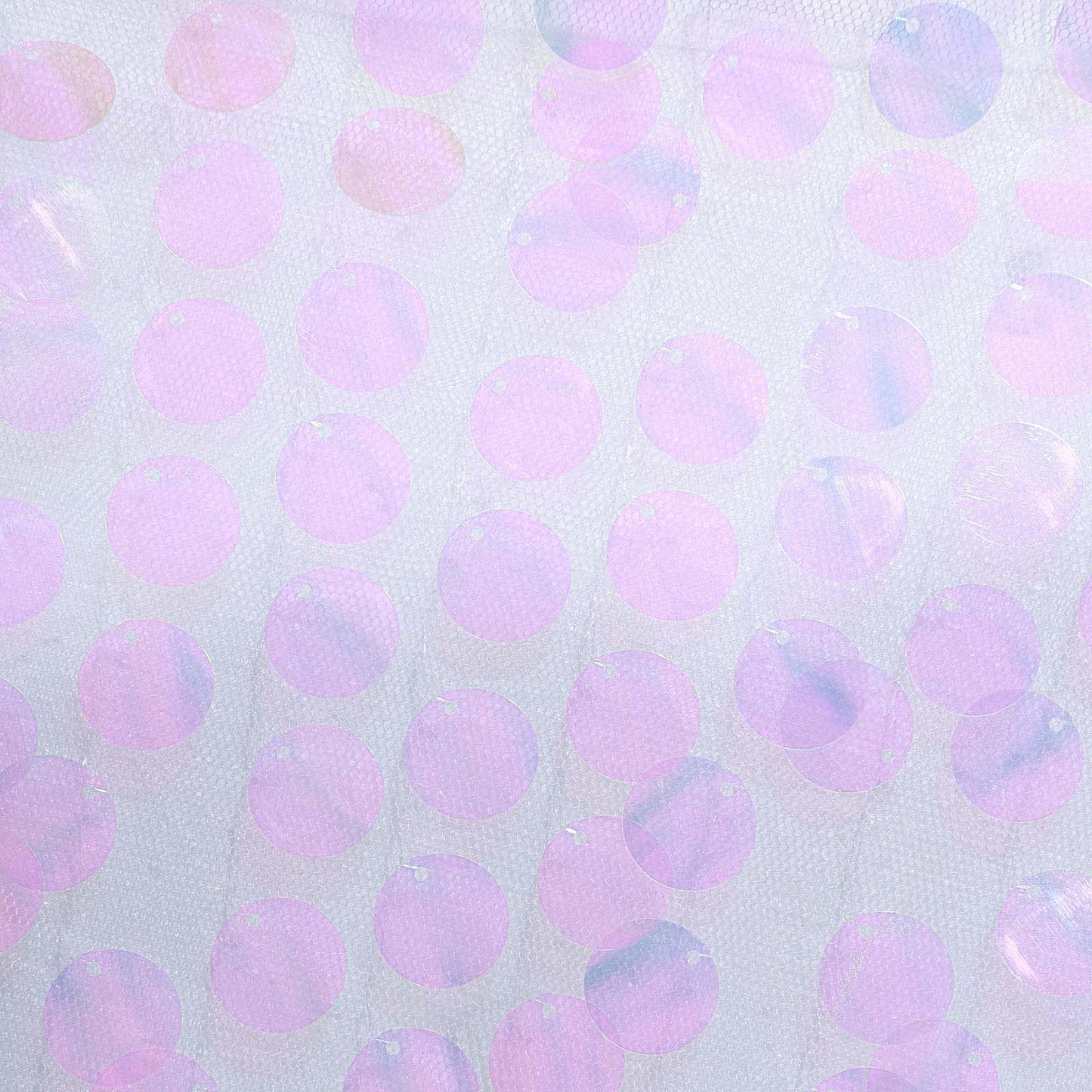 Sequin 90"x132" Rectangle Tablecloth Iridescent - Seamless Big Payette Table Cover - Linen Luxes