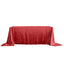 Sequin 90"x132" Rectangle Tablecloth Red - Seamless Sparkly Table Cover - Linen Luxes