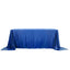 Sequin 90"x132" Rectangle Tablecloth Royal Blue - Seamless Sparkly Table Cover - Linen Luxes