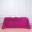 Sequin 90"x156" Rectangle Tablecloth Fuchsia - Seamless Twinkling Table Cover - Linen Luxes