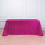 Sequin 90"x156" Rectangle Tablecloth Fuchsia - Seamless Twinkling Table Cover - Linen Luxes