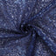 Sequin 90"x156" Rectangle Tablecloth Navy Blue - Seamless Twinkling Table Cover - Linen Luxes