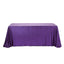 Sequin 90"x156" Rectangle Tablecloth Purple - Seamless Twinkling Table Cover - Linen Luxes