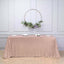 Sequin 90"x156" Rectangle Tablecloth Rose Gold - Seamless Twinkling Table Cover - Linen Luxes