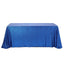Sequin 90"x156" Rectangle Tablecloth Royal Blue - Seamless Twinkling Table Cover - Linen Luxes