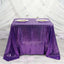 Sequin 90"x90" Table Overlay Square Tablecloth Purple - Sparkly Table Cover - Linen Luxes
