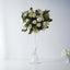 Set of 2 Glass Trumpet Vases Reversible Clarinet Design Clear - Stylish Flower Centerpieces for Events 24" - Linen Luxes