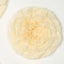 Set of 6 Ivory Cream Giant Carnation 3D Paper Flowers Wall Decor - 12",16",20" - Linen Luxes