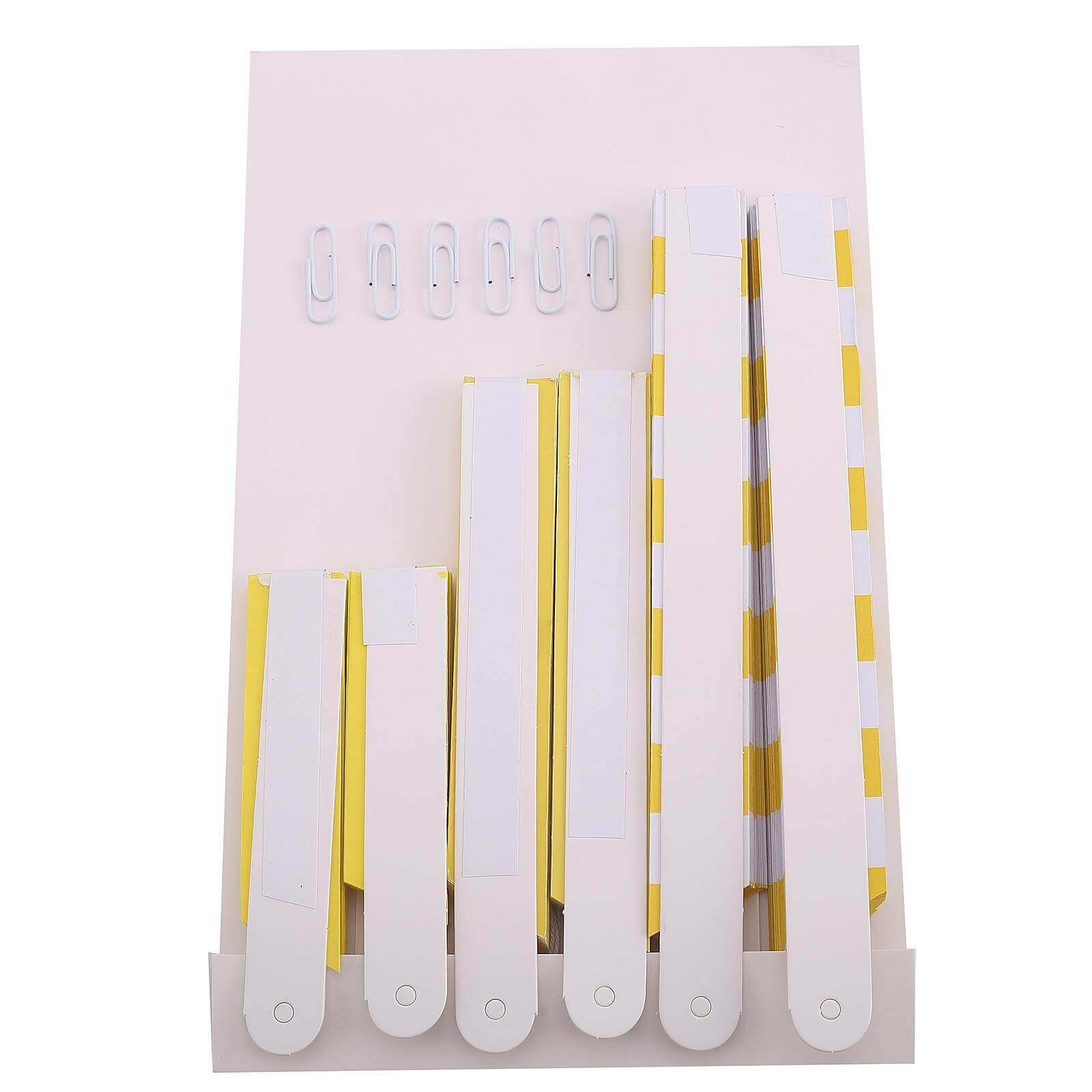 Set of 6 Yellow Hanging Paper Fan Decorations, Pinwheel Wall Backdrop Party Kit - 8", 12", 16" - Linen Luxes