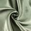 Satin 108" Round Tablecloth Dusty Sage Green - Smooth and Lustrous Table Cover