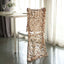 Sequin Chair Slipcover Big Payette Design for Chiavari Chairs Rose Gold - Glittering Chair Back Cover