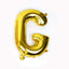 13" Ready-To-Use Shiny Gold "Congrats" Mylar Foil Balloon Banner Sign