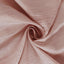 Taffeta 72"x72" Table Overlay Square Tablecloth Dusty Rose - Accordion Crinkle Table Cover