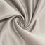5 Pack Lamour Satin 20"x20" Napkins Silver - Soft Matte Finish Dinner Napkins