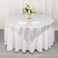 Polyester 72"x72" Table Overlay Square Tablecloth Silver - Sequin Dots Wrinkle-Free Table Cover