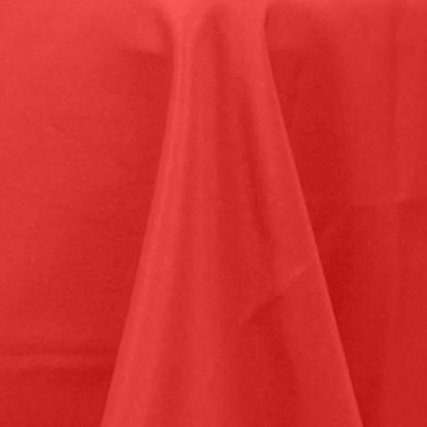 Premium Polyester 60"x102" Rectangle Tablecloth Red - Durable 220GSM Wrinkle-Resistant Table Cover