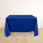 Scuba Square 70"x70" Tablecloth Royal Blue - Wrinkle Free & Stain Resistant Table Cover