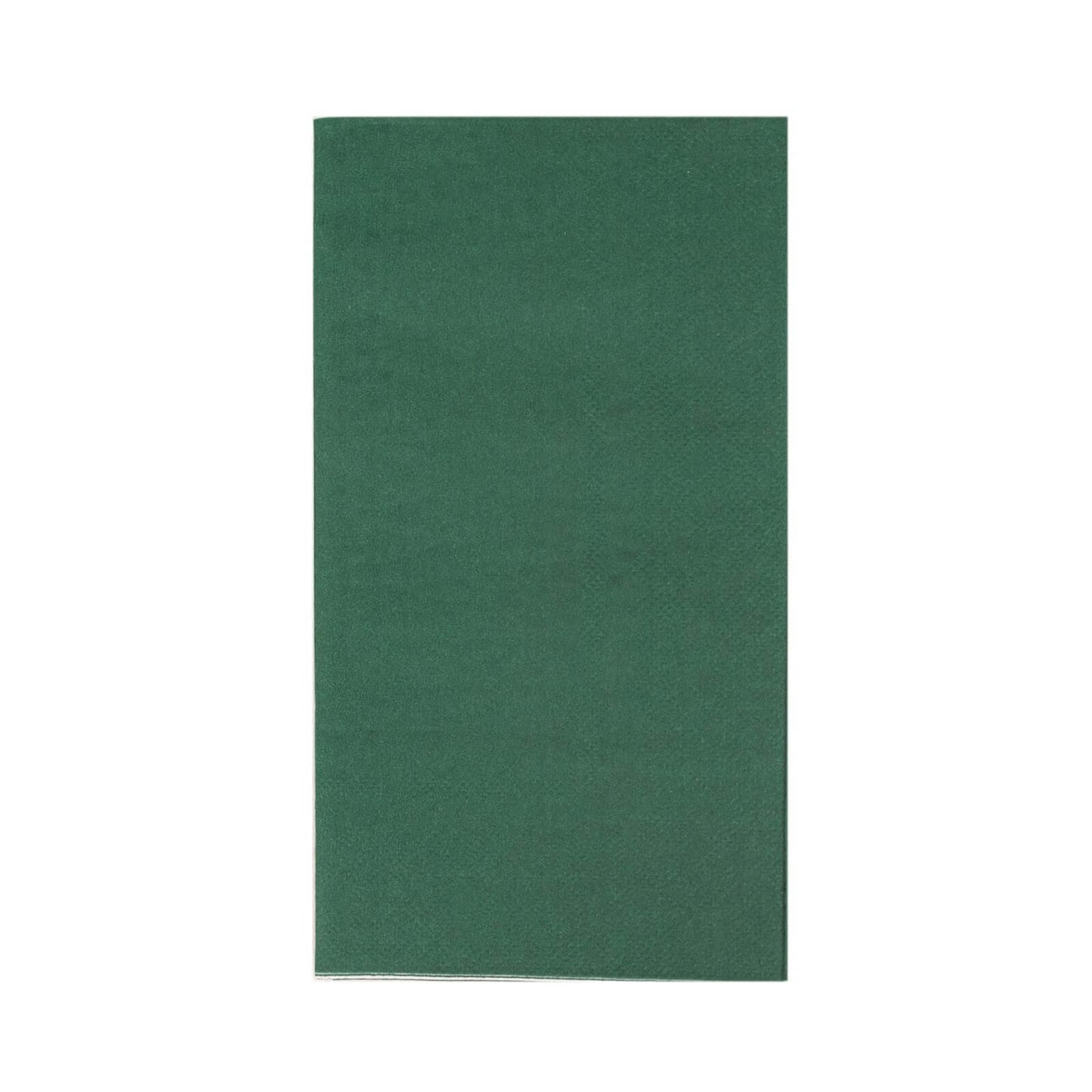 50-Pack Paper Napkins Hunter Emerald Green - Soft Disposable 2-Ply Dinner Napkins for Weddings