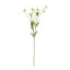 2 Stems 33" Ivory Artificial Silk Poppy Flower Bouquet Bushes