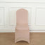 10 Pack Spandex Chair Covers for Banquet Chairs Nude - Durable Reusable Stretch Slip-On Covers