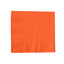 50-Pack Paper Beverage Napkins Orange - 2 Ply Disposable Soft 18GSM Cocktail Napkins 5"x5"