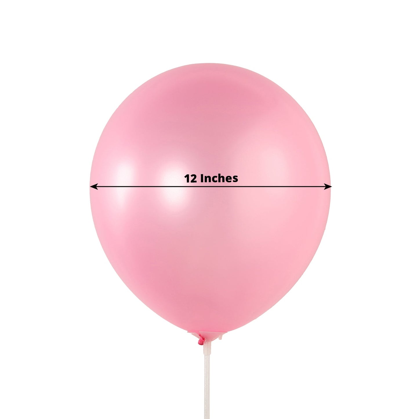 50 Pack Pink Biodegradable Balloons, 12" Thickened Extra Strong Eco-friendly Latex Helium Party Balloons