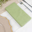 20 Pack Linen-Like Paper 8.5"x4" Napkins Sage Green - Highly Absorbent & Disposable Airlaid Guest Towels