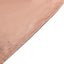 Metallic Spandex 30" Fitted Round Cocktail Table Cover Blush Highboy Tablecloth - Stretch Fit & Water-Resistant
