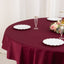 Scuba Round 70" Tablecloth Burgundy - Wrinkle Free & Stain Resistant Table Cover