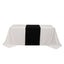 Wide Premium Polyester 24"x72" Table Runner Black - Sublimation Printable Banner