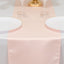 Lamour Satin 12"x108" Table Runner Blush - Smooth & Lustrous Finish
