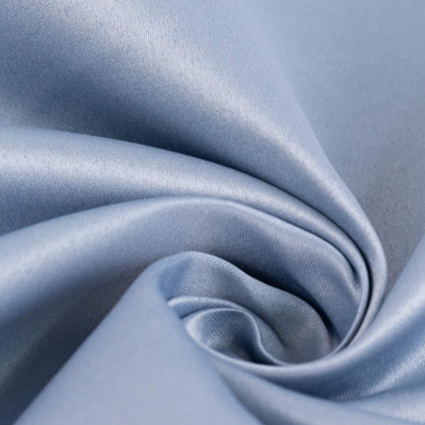 54"x10 Yards Dusty Blue Lamour Satin Fabric Bolt, Heavy Matte Satin Fabric By The Yard