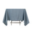 Premium Polyester Square Tablecloth 70"x70" Dusty Blue 220GSM Wrinkle-Resistant Table Cover