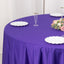 Scuba Round 108" Tablecloth Purple - Wrinkle Free & Stain Resistant Table Cover