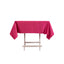 Lamour Satin 54"x54" Square Tablecloth Fuchsia - Durable & Silk-Like Table Cover