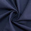 Cotton Blend 70" Round Tablecloth Navy Blue - Wrinkle-Resistant Table Cover