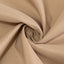 Premium Polyester 90" Round Tablecloth Nude - Stain and Wrinkle-Resistant Design with 220GSM Thickness Table Cover