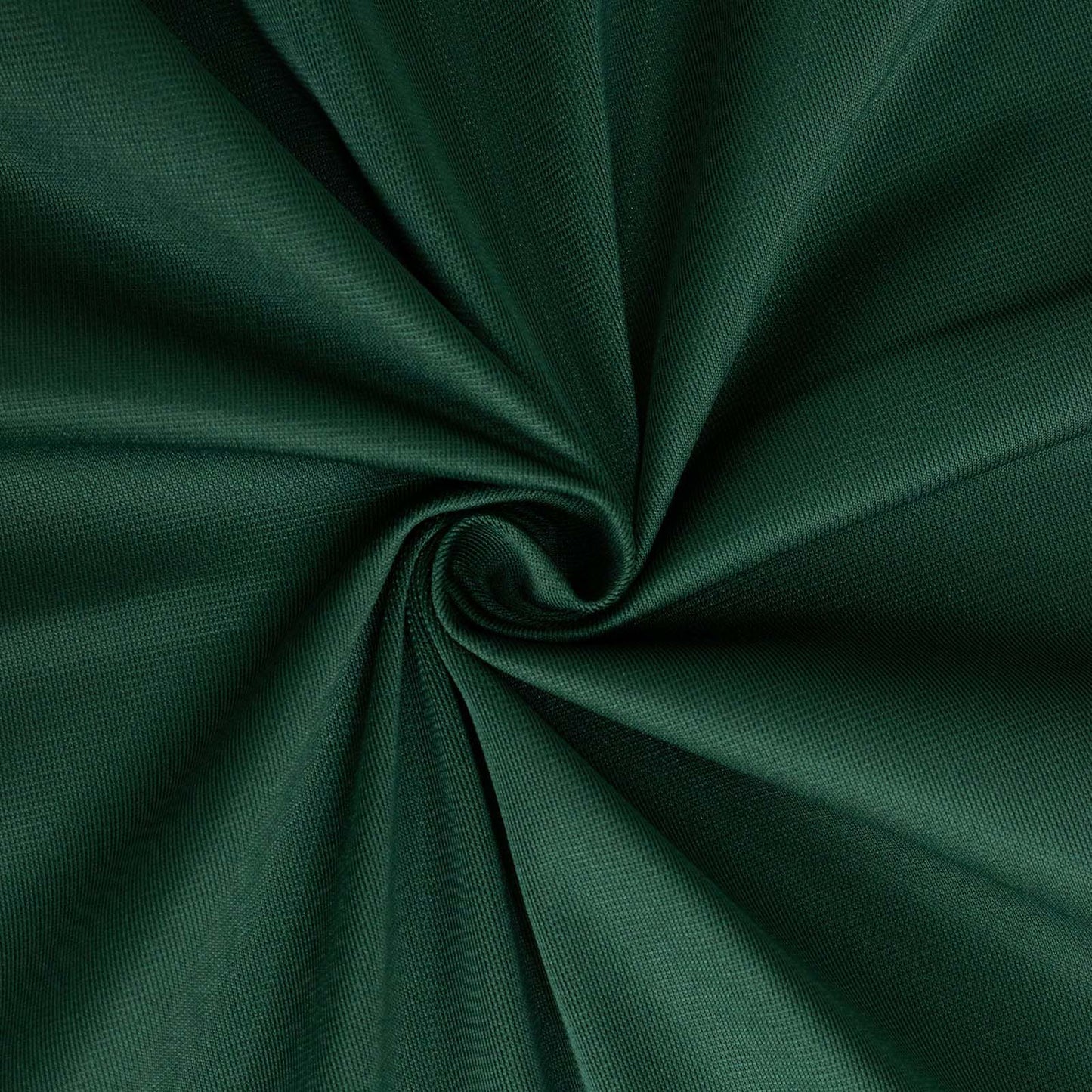 Scuba Round 132" Tablecloth Hunter Emerald Green - Wrinkle Free & Stain Resistant Seamless Table Cover