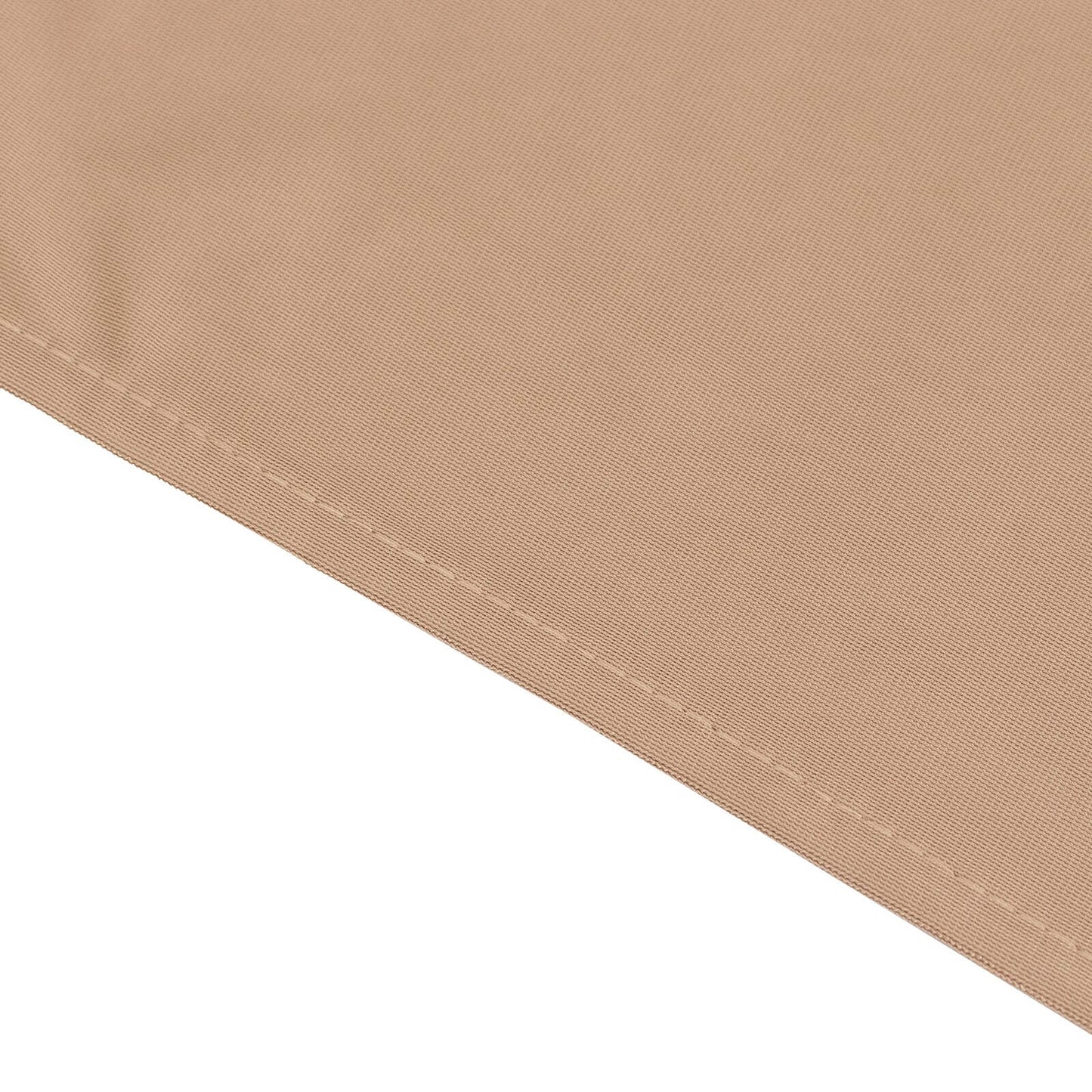 Scuba 70"x70" Table Overlay Square Tablecloth Nude - Wrinkle Free & Stain Resistant Table Cover