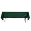 Scuba Rectangular 60"x102" Tablecloth Hunter Emerald Green - Wrinkle Free & Stain Resistant Table Cover