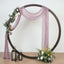 20ft Violet Amethyst Gauze Cheesecloth Fabric Wedding Arch Drapery, Window Scarf Valance, Boho Decor Arbor Curtain Panel
