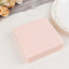 20 Pack Linen-Like Paper 5"x5" Napkins Blush - Highly Absorbent Airlaid Napkins